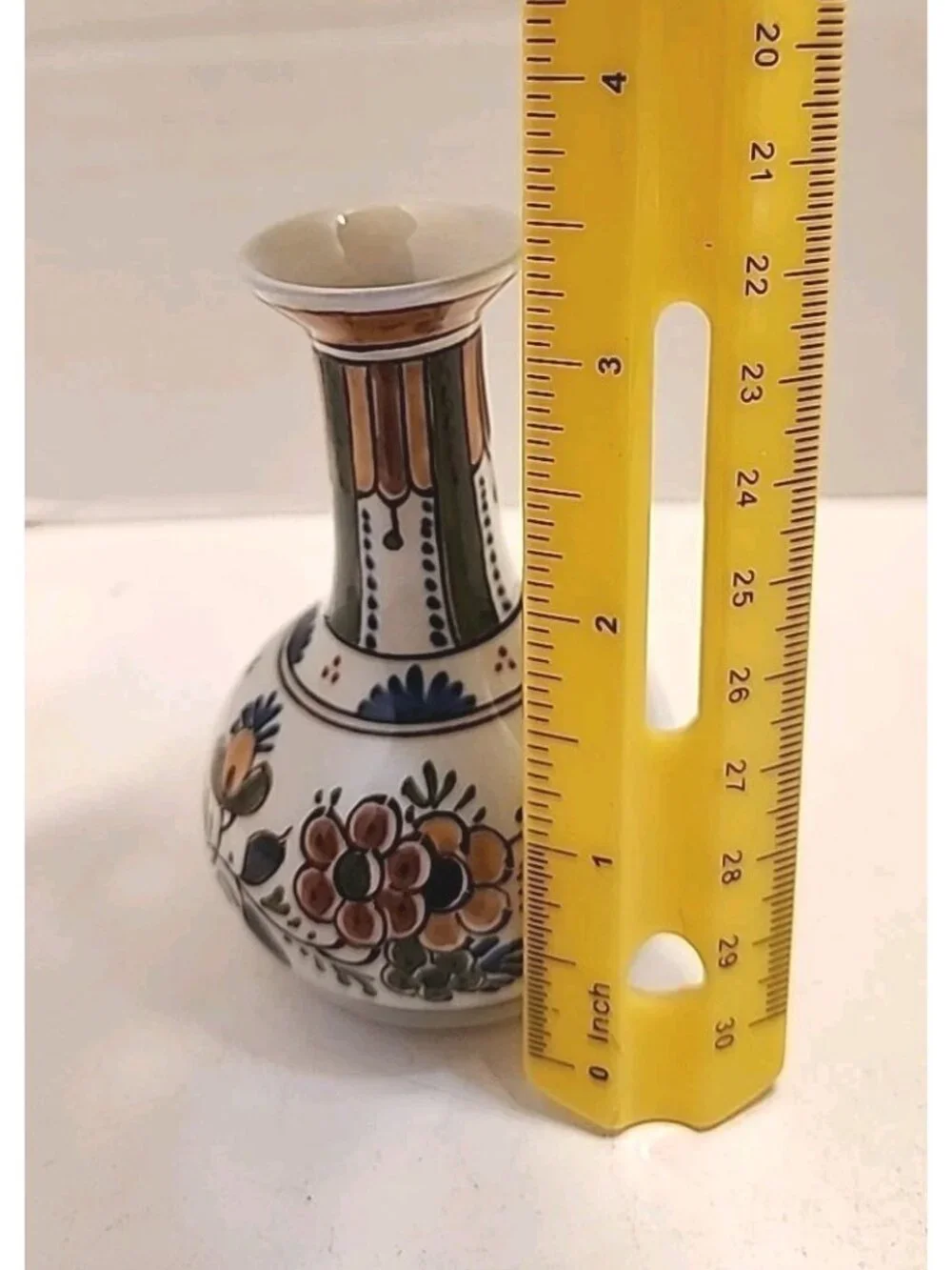 Royal Delft De Koninklijke Porceleyne Fles Vintage Petit Vase Signed Netherlands
